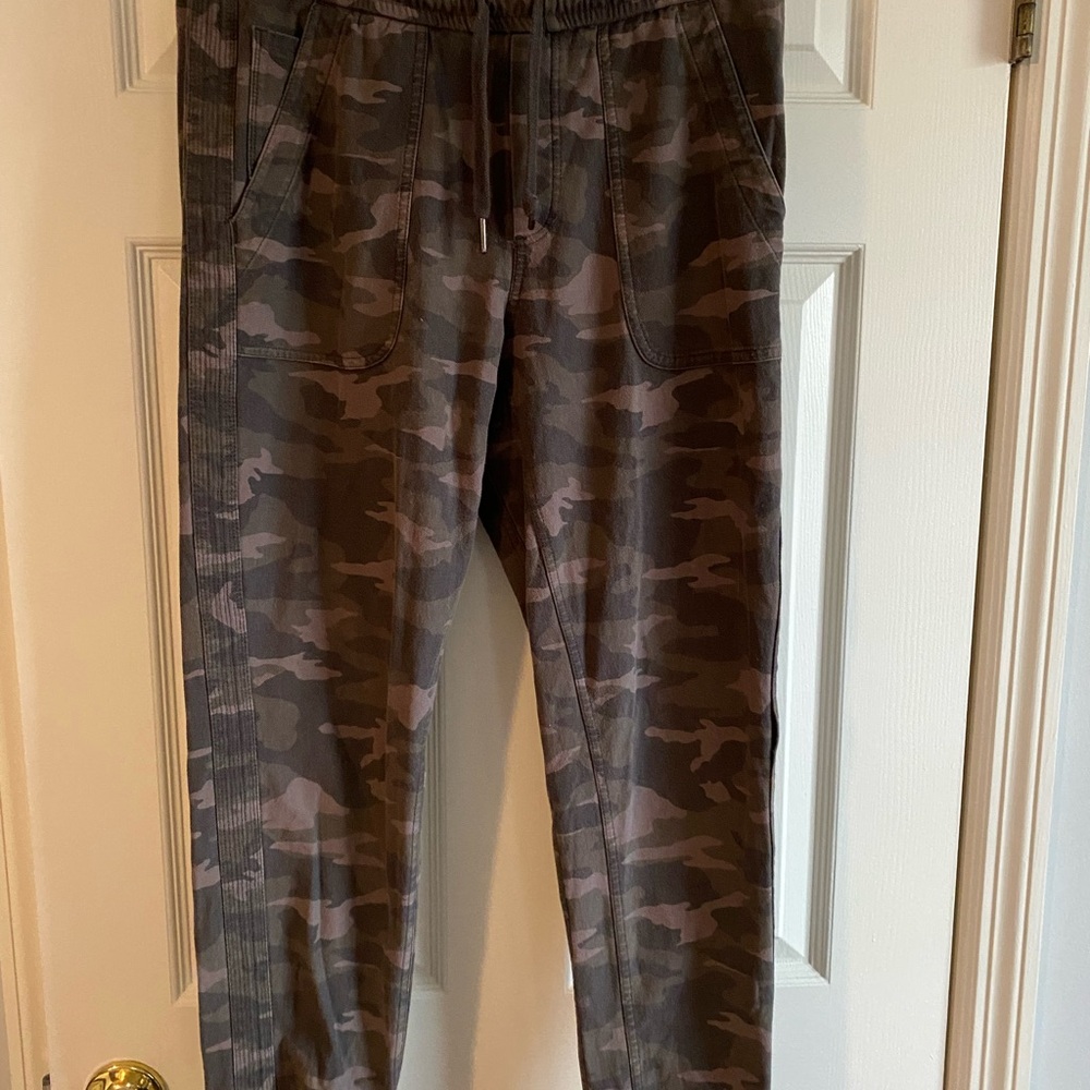 Athleta Women's Camouflage Joggers - Gray and Brown